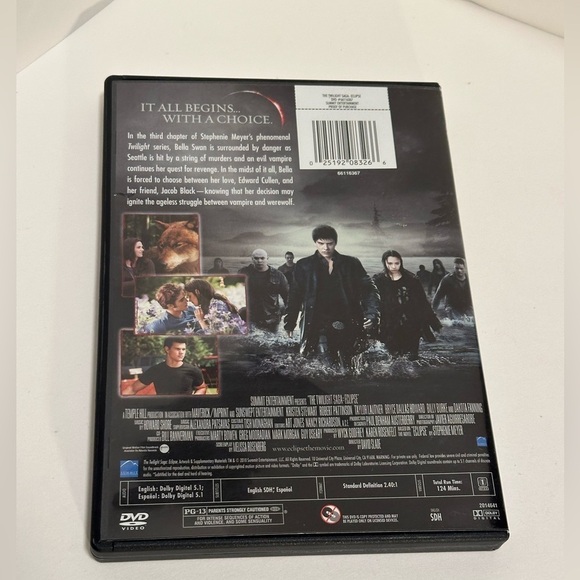 Twilight Eclipse DVD - Picture 3 of 3